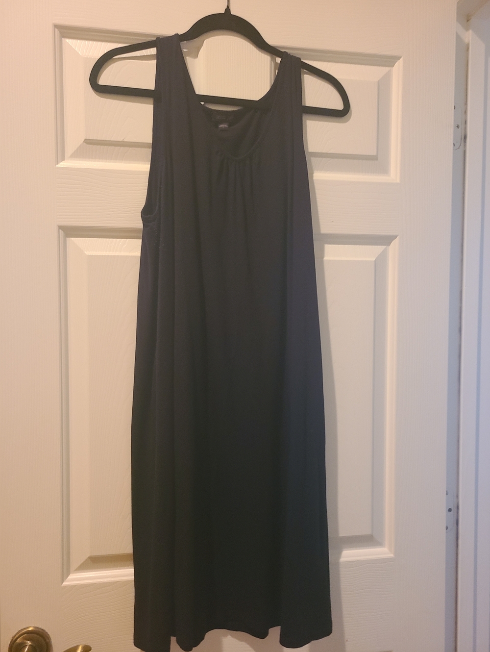 J Jill Black Size L,  Sleeveless Dress, Pre-owned. Please review photos